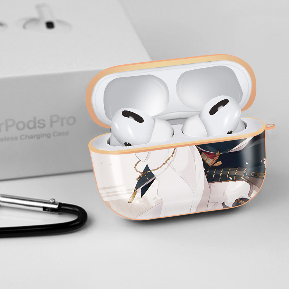 刀剣乱舞 Touken Ranbu 【AirPods Pro用】ハードシェル保護ケース｜耐衝撃・防指紋・カラビナ付き商品仕様