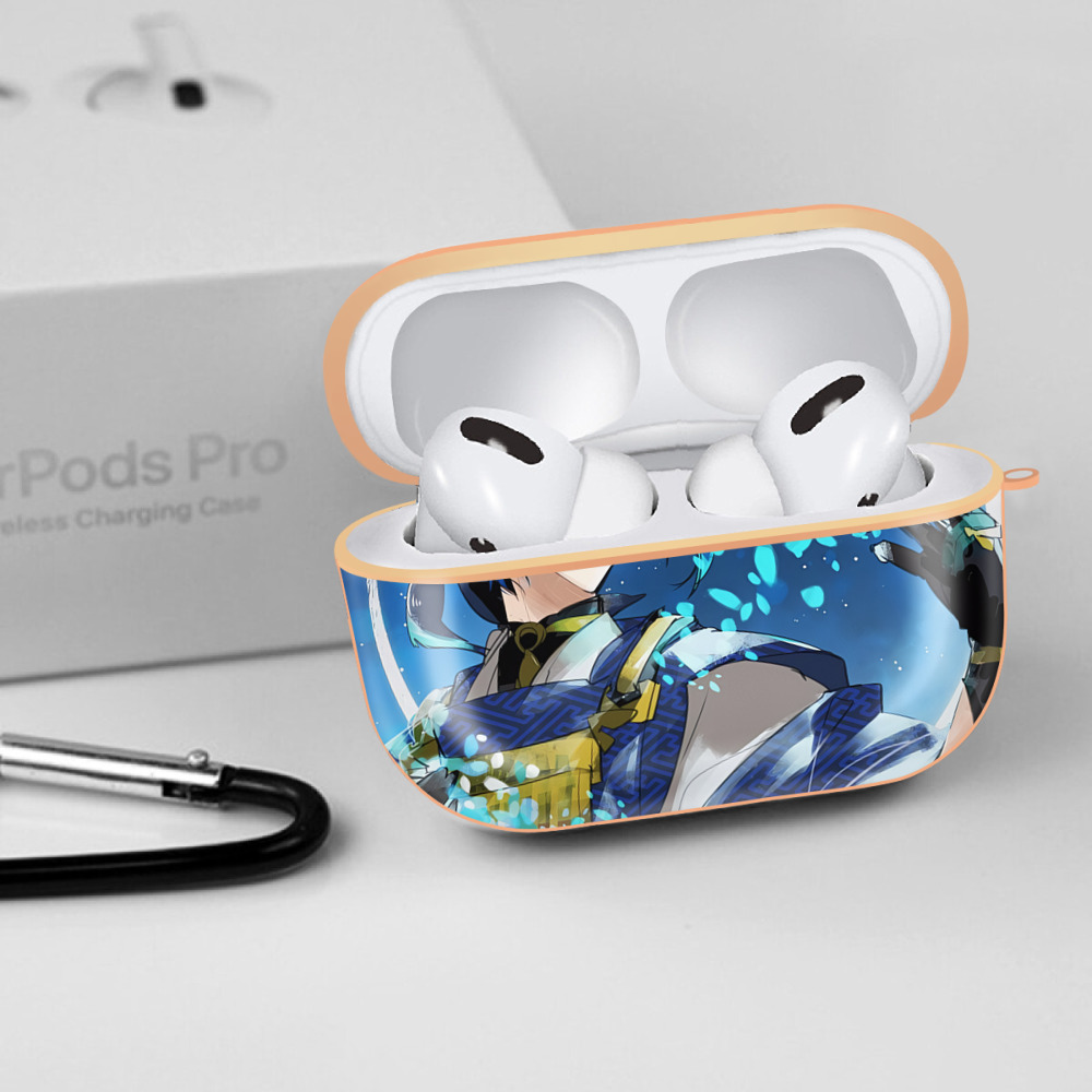 刀剣乱舞 Touken Ranbu 【AirPods Pro用】ハードシェル保護ケース｜耐衝撃・防指紋・カラビナ付き商品仕様