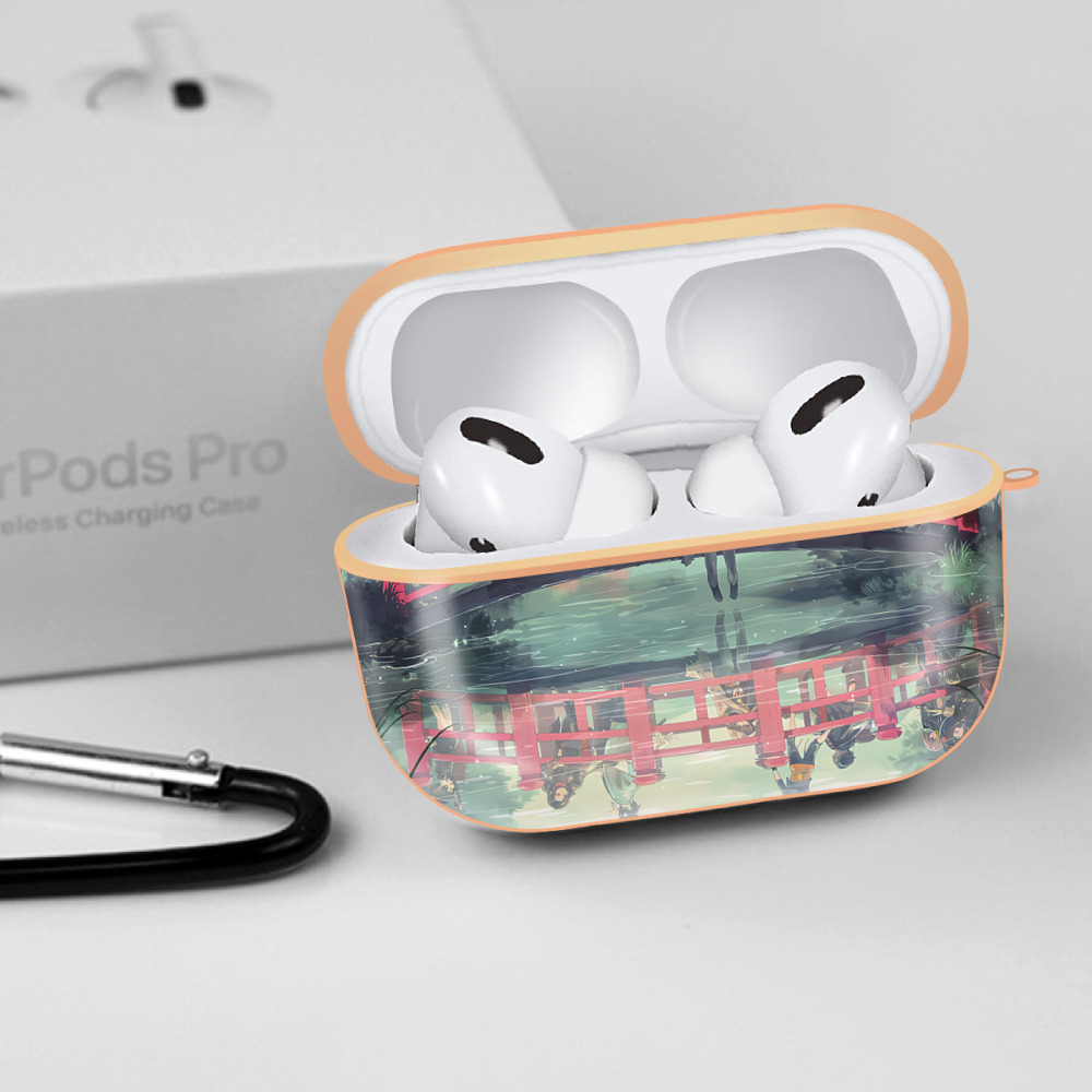 刀剣乱舞 Touken Ranbu 【AirPods Pro用】ハードシェル保護ケース｜耐衝撃・防指紋・カラビナ付き商品仕様