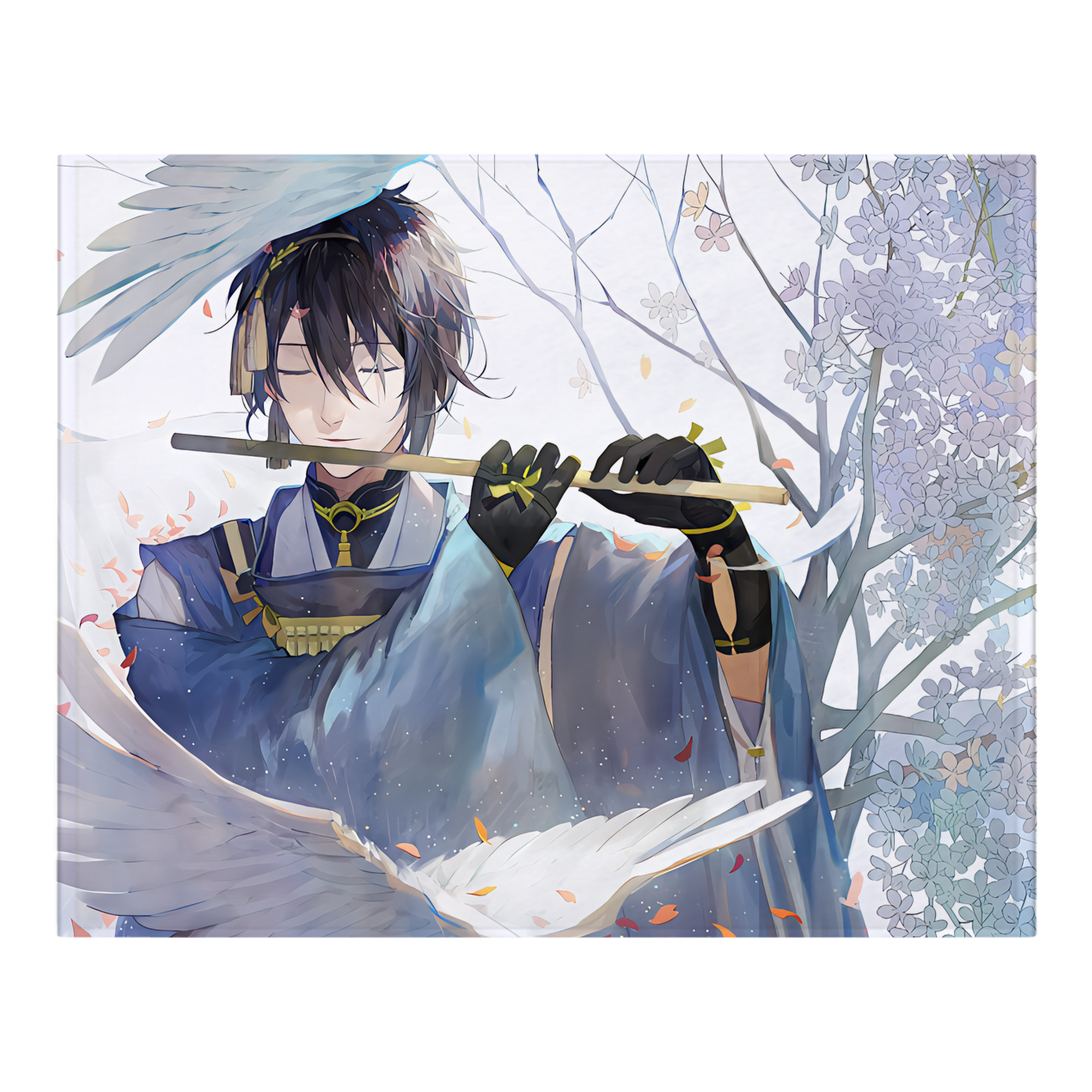 （画像用） 刀剣乱舞 Touken Ranbu フランネルブランケット・多サイズ対応（横型）