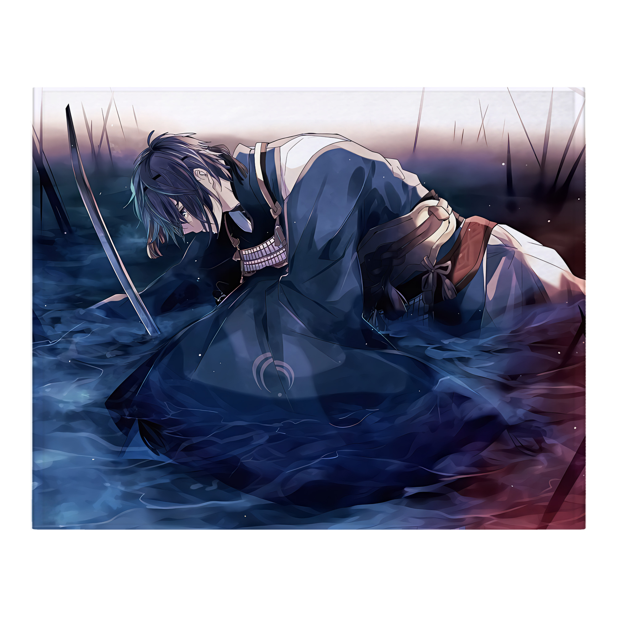 （画像用） 刀剣乱舞 Touken Ranbu フランネルブランケット・多サイズ対応（横型）