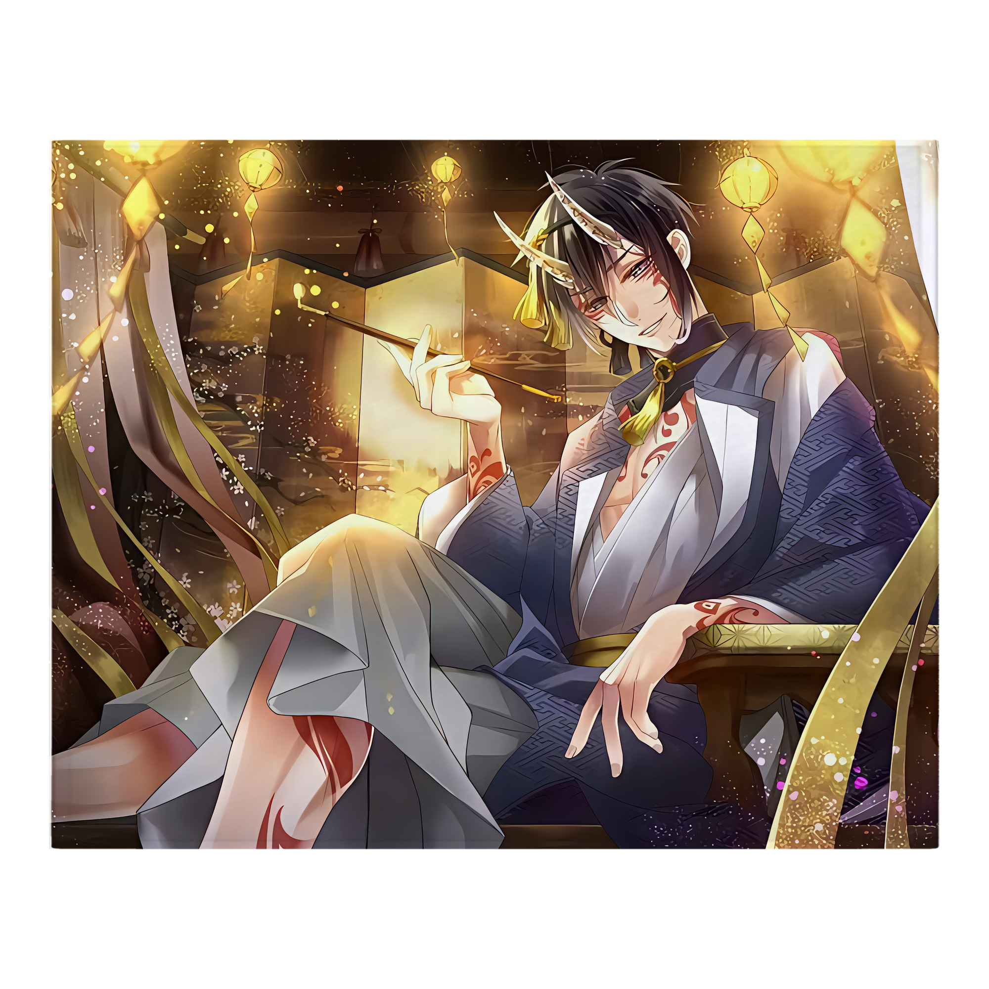 （画像用） 刀剣乱舞 Touken Ranbu フランネルブランケット・多サイズ対応（横型）