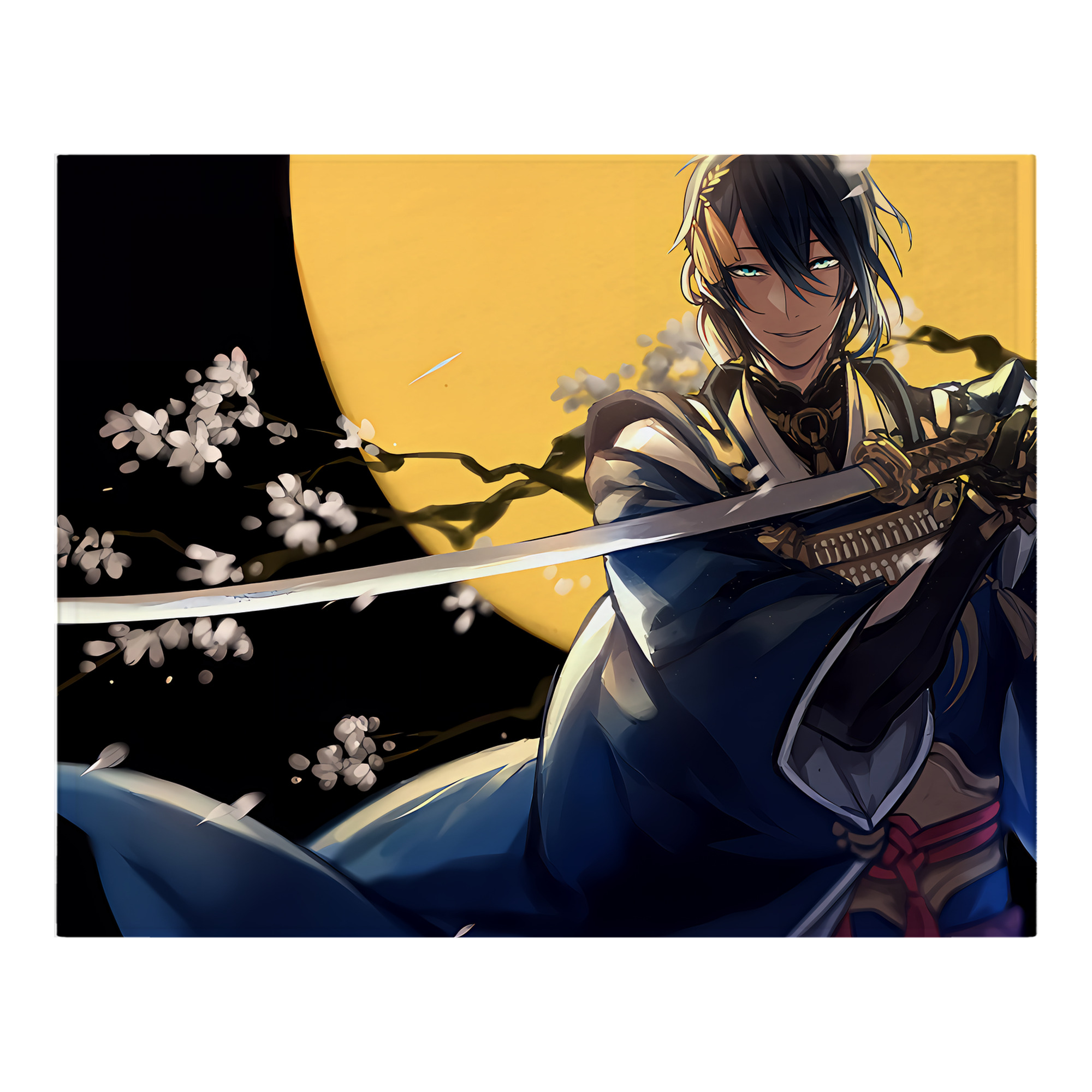 （画像用） 刀剣乱舞 Touken Ranbu フランネルブランケット・多サイズ対応（横型）