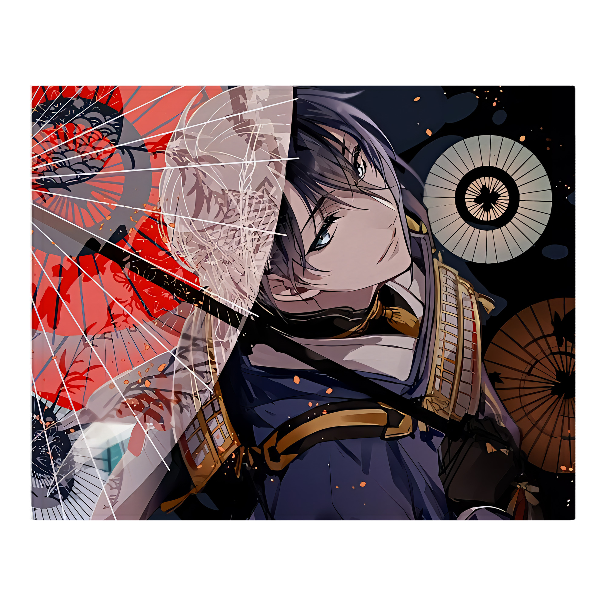 （画像用） 刀剣乱舞 Touken Ranbu フランネルブランケット・多サイズ対応（横型）