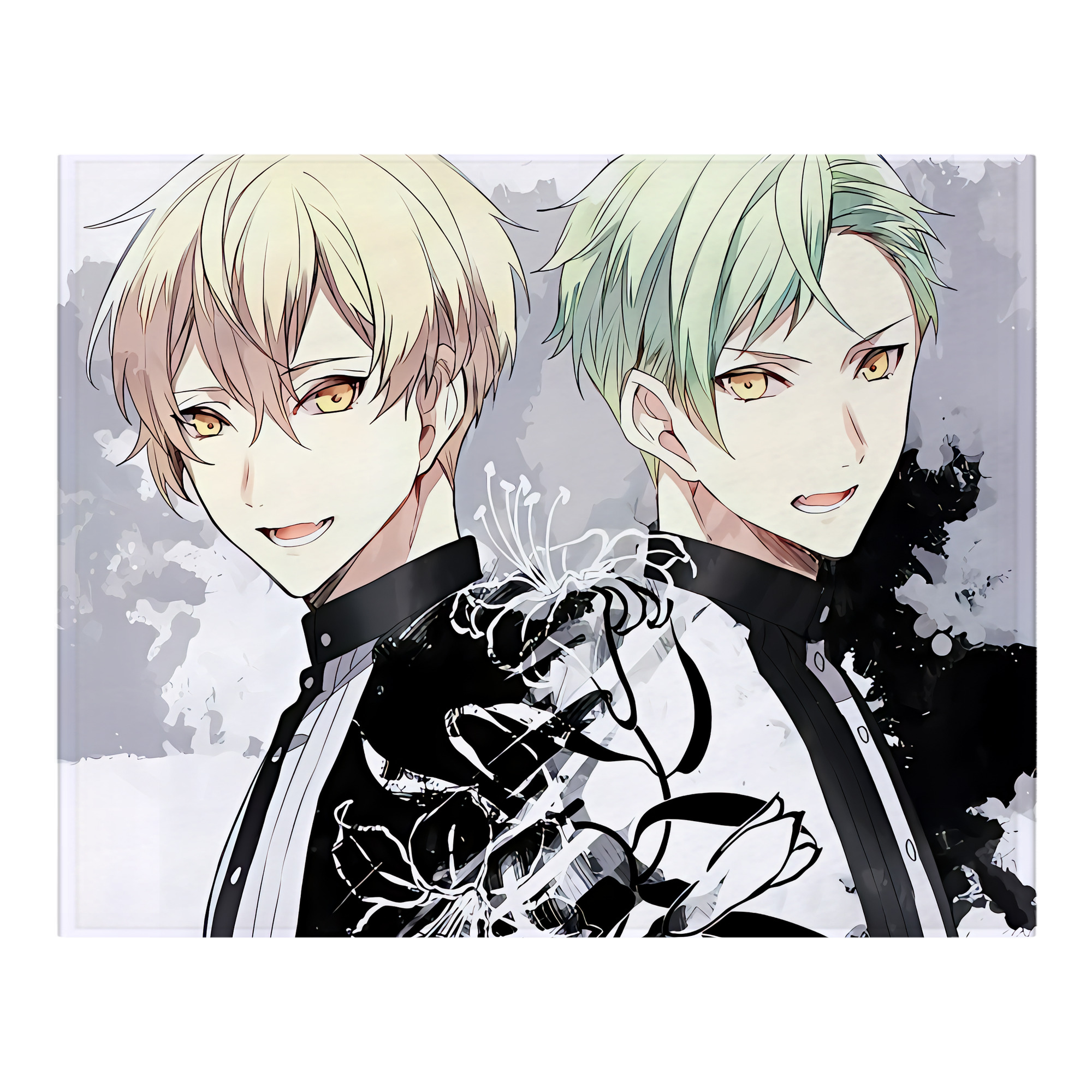 （画像用） 刀剣乱舞 Touken Ranbu フランネルブランケット・多サイズ対応（横型）