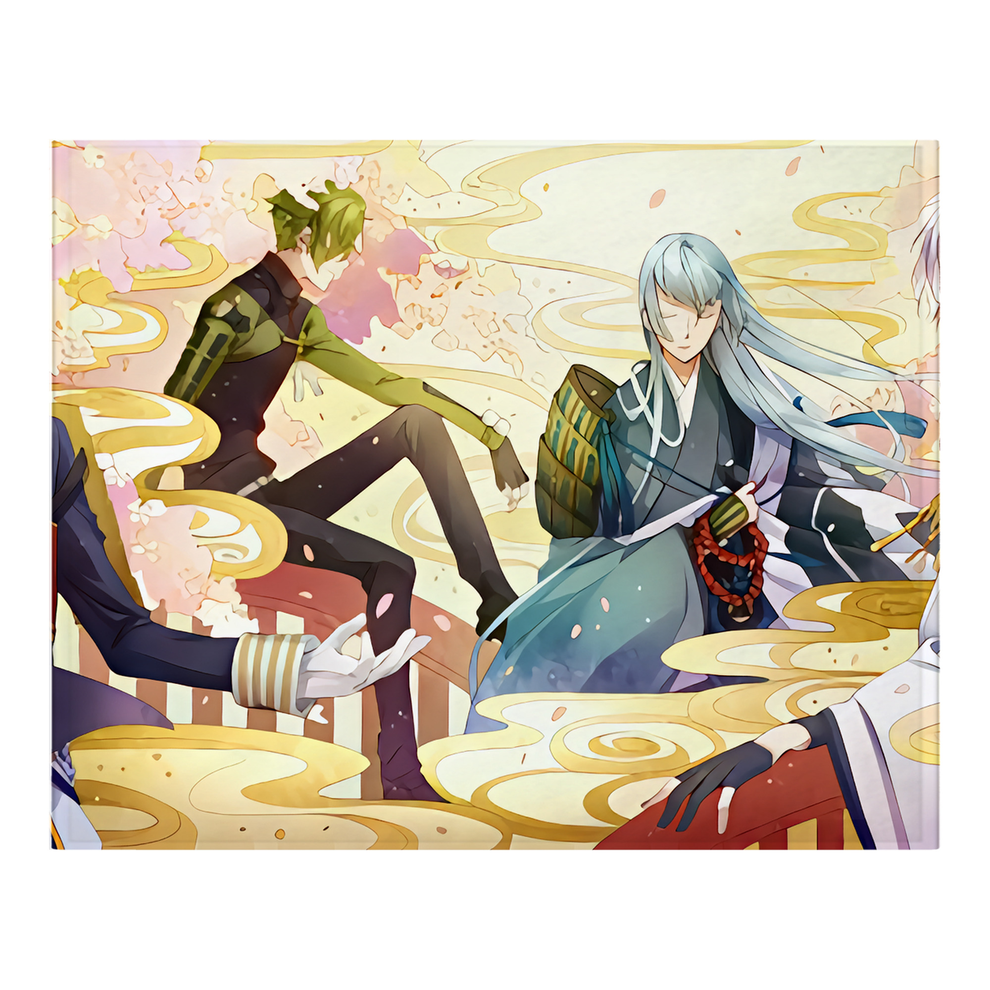 （画像用） 刀剣乱舞 Touken Ranbu フランネルブランケット・多サイズ対応（横型）