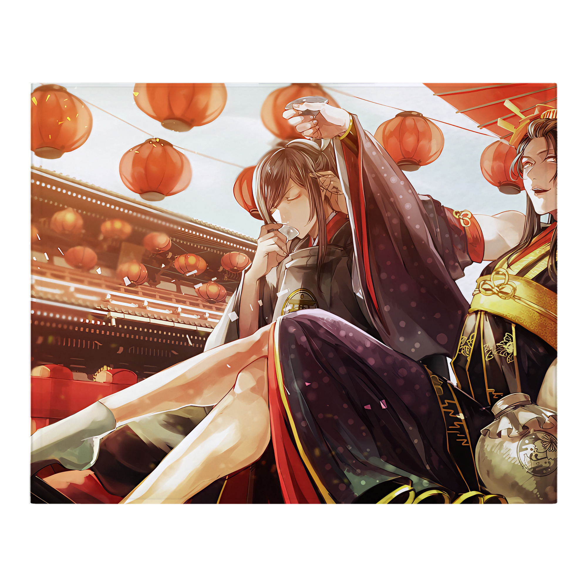 （画像用） 刀剣乱舞 Touken Ranbu フランネルブランケット・多サイズ対応（横型）