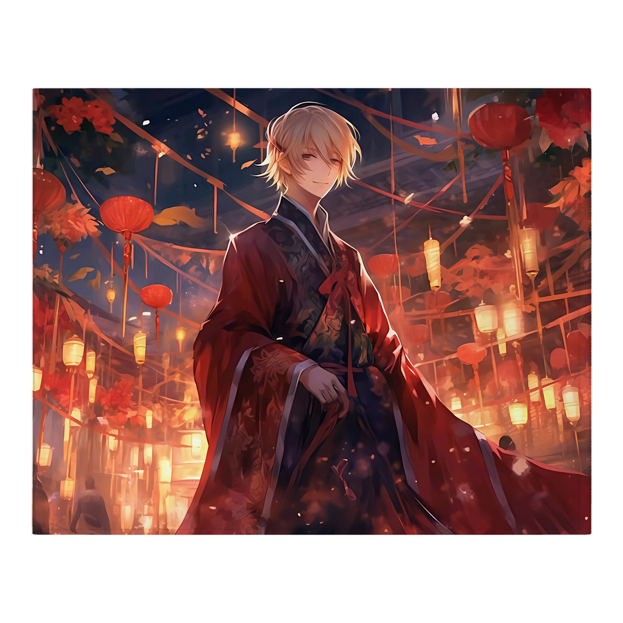 （画像用） 刀剣乱舞 Touken Ranbu フランネルブランケット・多サイズ対応（横型）