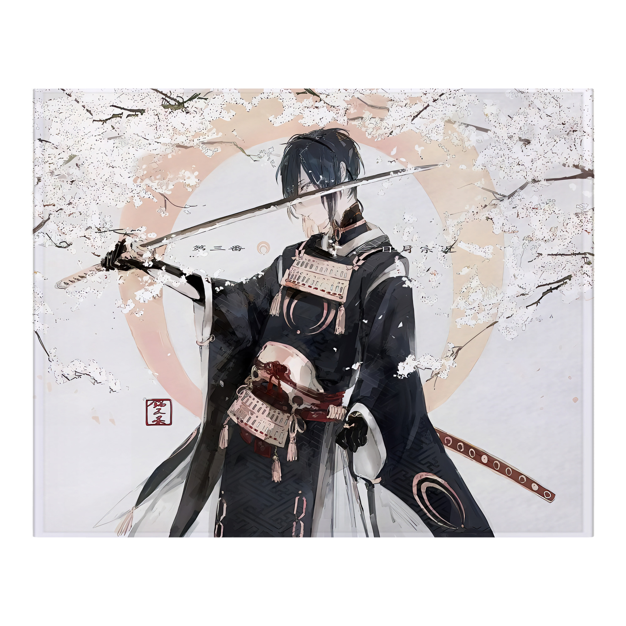 （画像用） 刀剣乱舞 Touken Ranbu フランネルブランケット・多サイズ対応（横型）