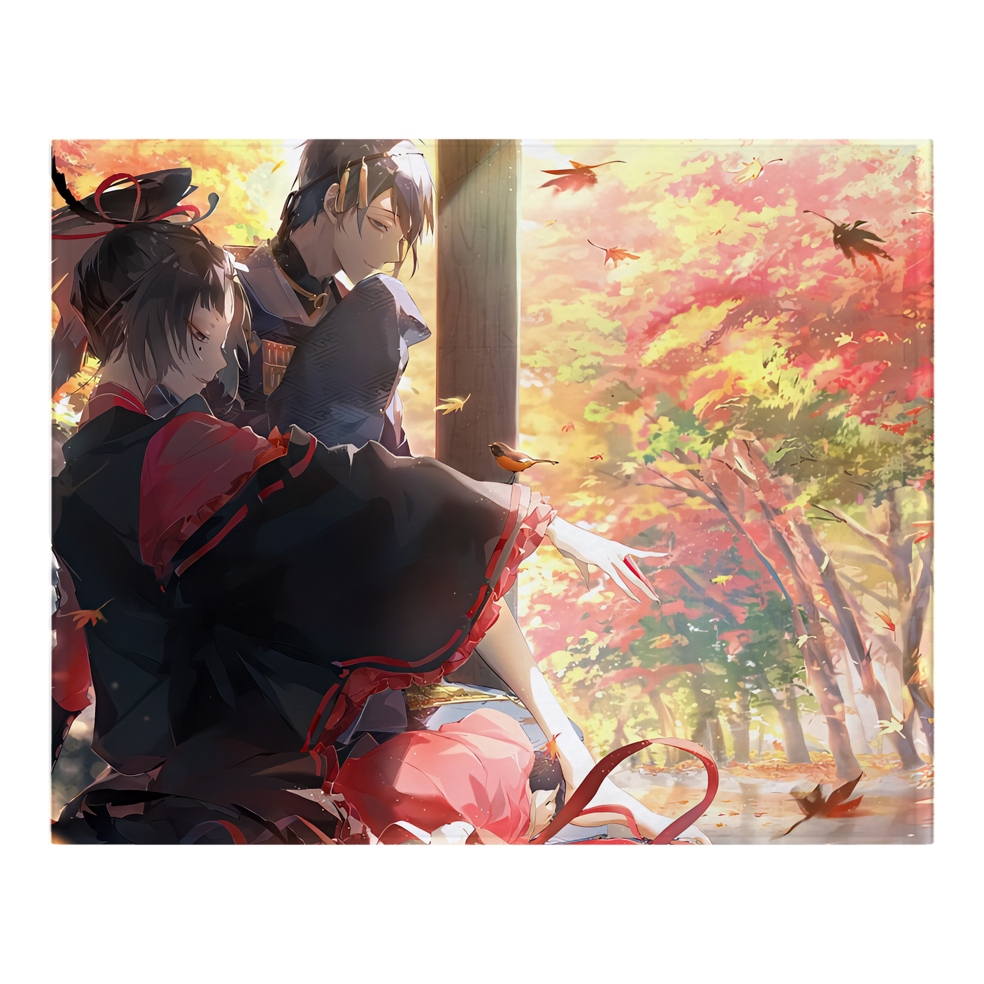 （画像用） 刀剣乱舞 Touken Ranbu フランネルブランケット・多サイズ対応（横型）