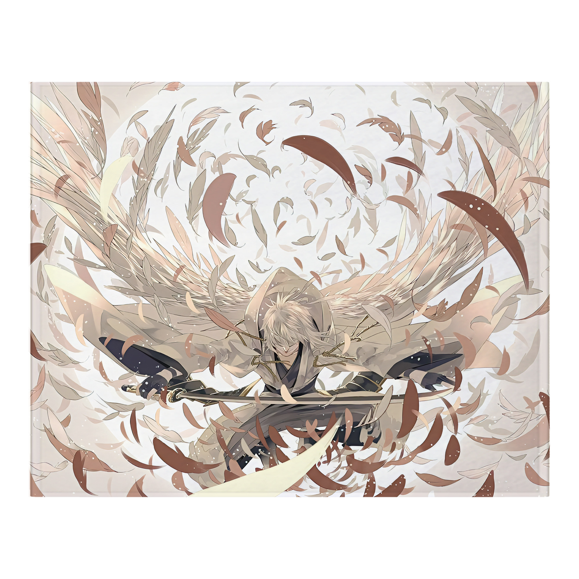 （画像用） 刀剣乱舞 Touken Ranbu フランネルブランケット・多サイズ対応（横型）