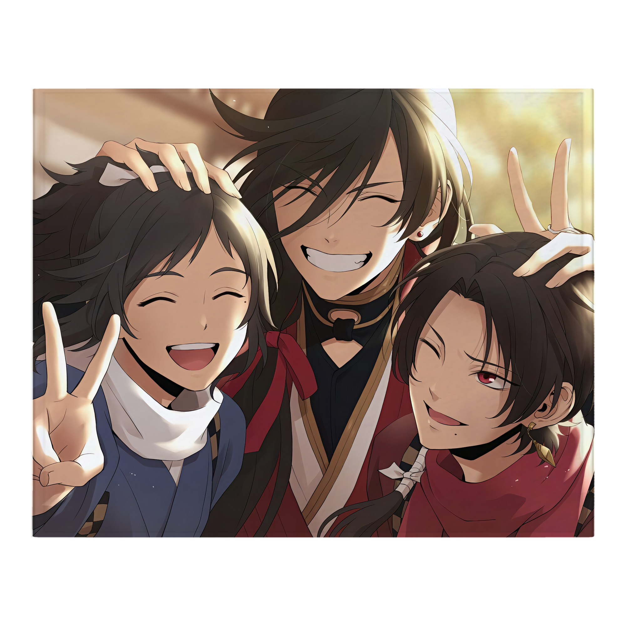 （画像用） 刀剣乱舞 Touken Ranbu フランネルブランケット・多サイズ対応（横型）