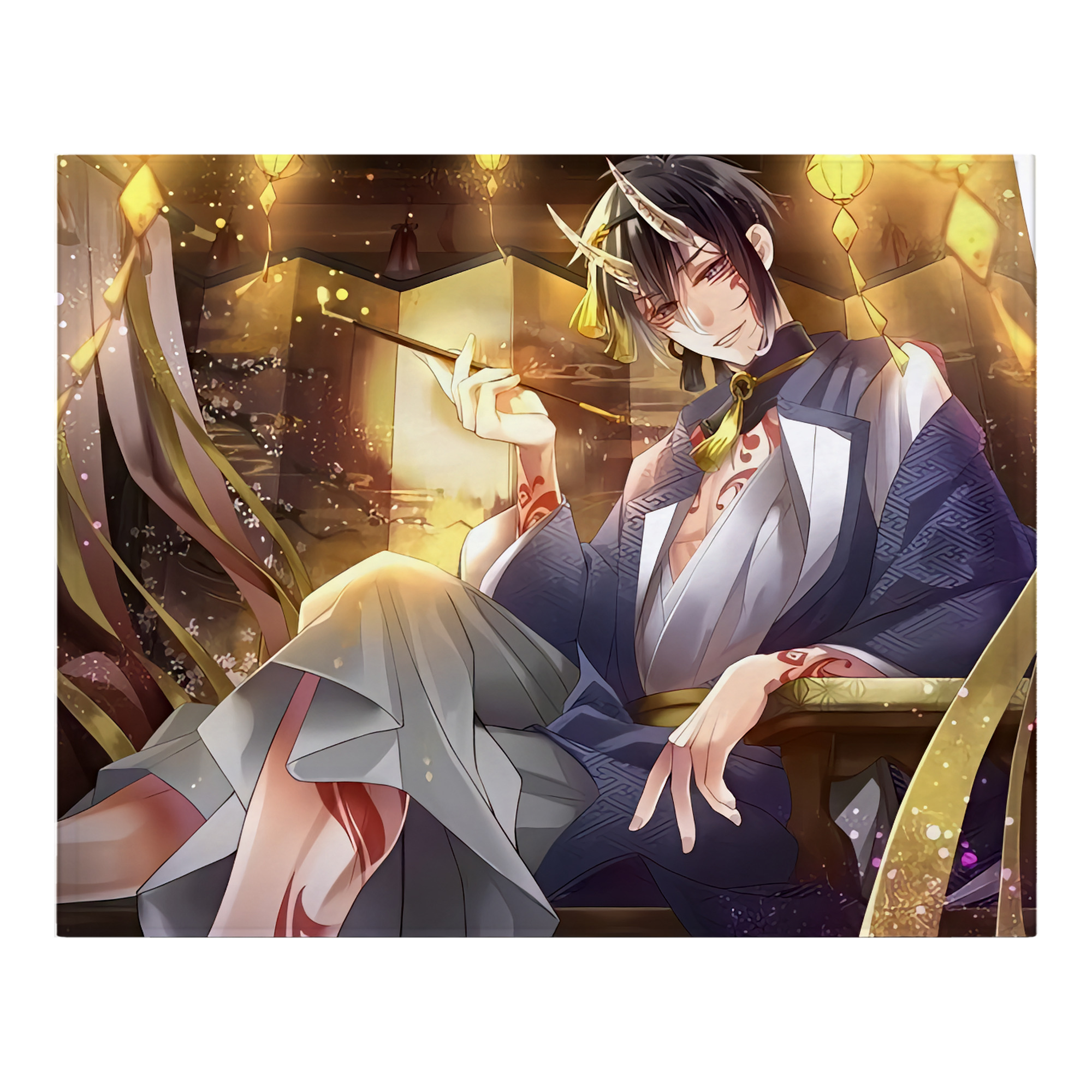 （画像用） 刀剣乱舞 Touken Ranbu フランネルブランケット・多サイズ対応（横型）
